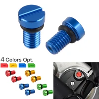 motorcycle m50 8 front fork air valve cap screws for yamaha yz yzf wrf 65 80 85 125 250 400 450 125x 250x 250f 450f 250fx 450fx