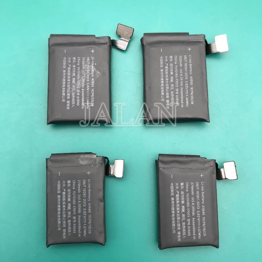 

Original disassembly Battery A2058 A2059 291.8mAh 224.9mAh For Apple watch Series 4 40mm 44mmReal batteries replacement repair