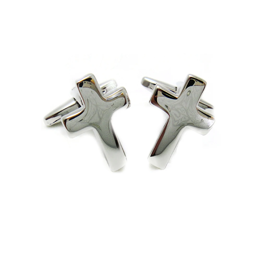 1 пара высокополированные медные запонки мужские стильные запонки|Зажимы для