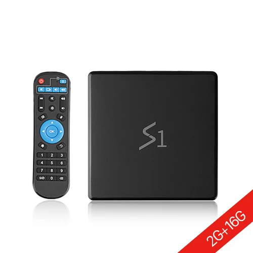 216G Leadcool S1 Box Leadcool S1 Android 8,1 набор верхней коробки RK3229 четырехъядерный 1G+ 8G/2G+ 16G 100M LAN 2,4 GHz wifi Поддержка 4K Android 8,1 Leadcool S1 коробка - Цвет: 216G Leadcool S1 Box