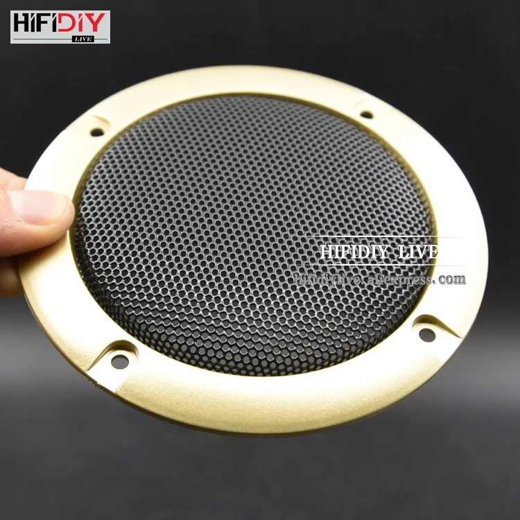 HIFIDIY LIVE 4,5 ''4 дюйма, сетчатая Крышка для динамика, Высококачественная Автомобильная домашняя сетка, корпус динамика с пластиковой рамкой, металлические железные проволочные решетки