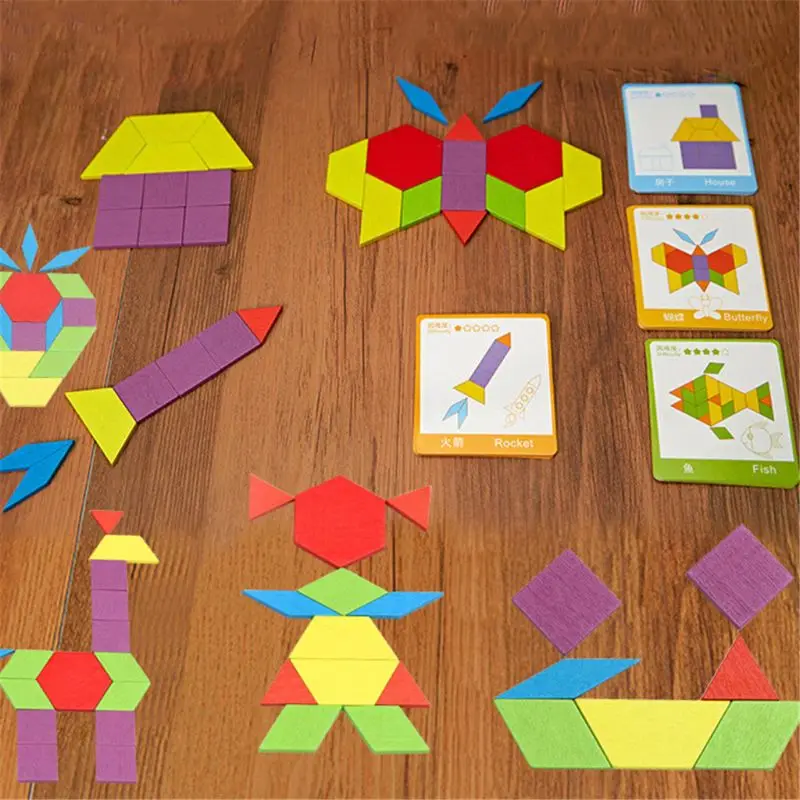 155 шт. деревянные строительные игрушки Монтессори с сумкой для хранения | Игрушки