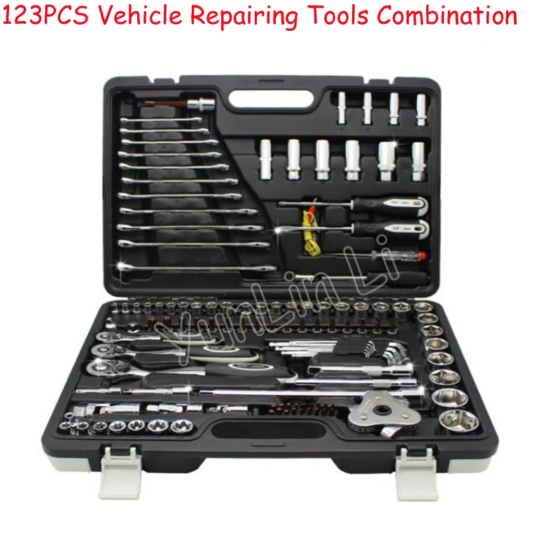 123Pcs ручные инструменты профессиональный набор инструментов для ремонта
