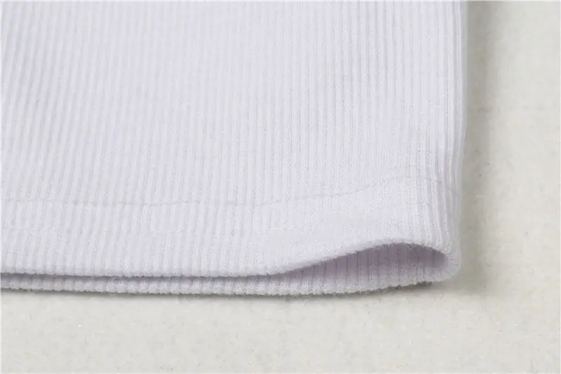 Женская трикотажная футболка с коротким рукавом открытым пупком | одежда