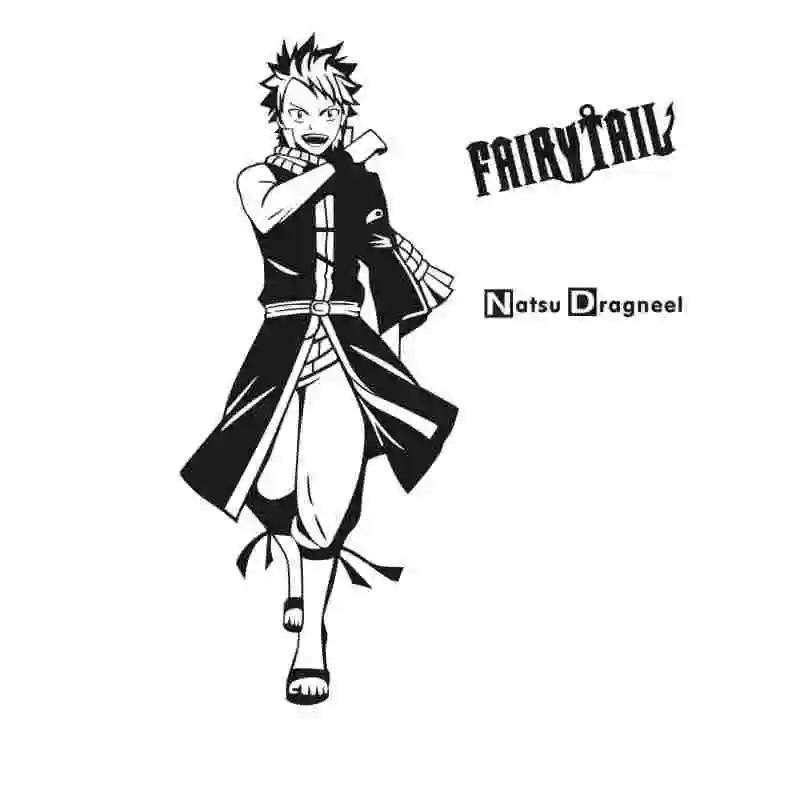 FAIRY TAIL наклейка на стену виниловая Стикеры s Наклейка Декор дома декоративные
