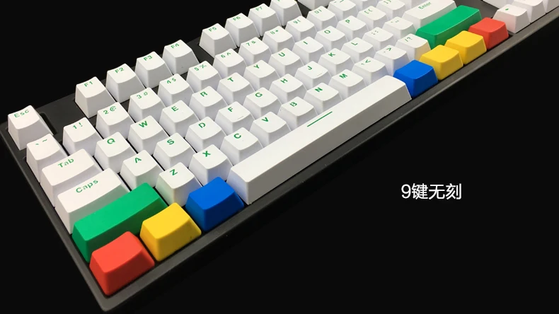 PBT RGBY 10 шт. OEM профиль Топ/боковой печати брелки Съемник ключей для Anne Pro2 механическая клавиатура Corsair IKBC Cherry MX Переключатель