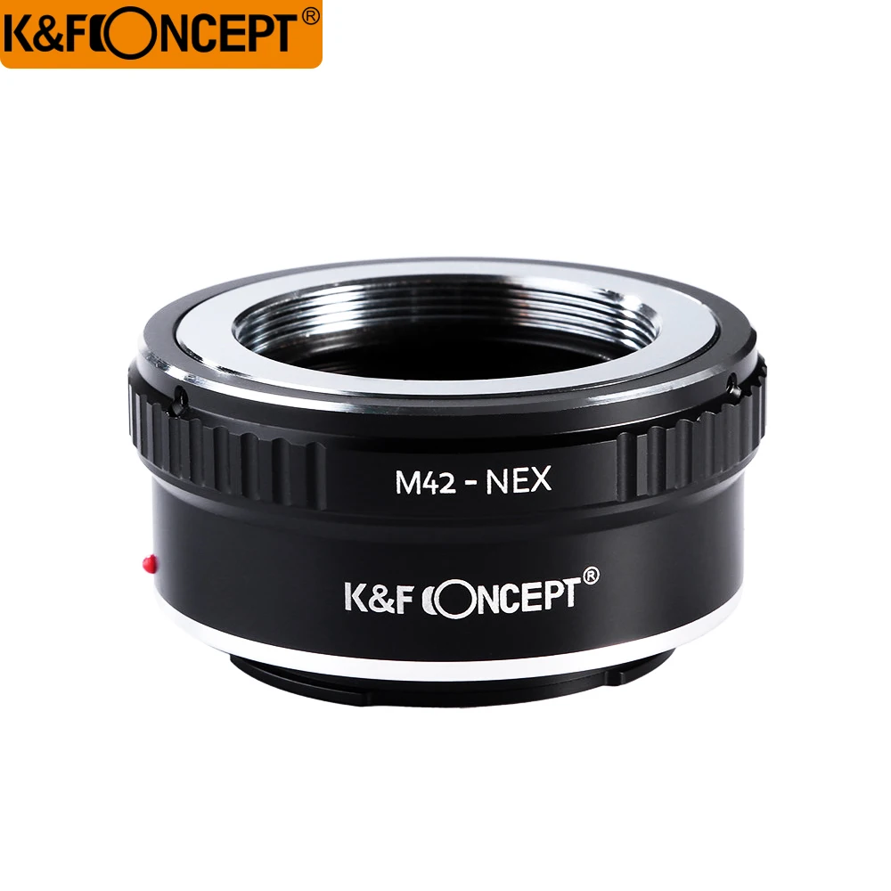 K& F M42-NEX кольцо-адаптер для объектива камеры M42 с винтовым креплением для sony NEX E Mount camera NEX3 NEX5 NEX5N NEX7 NEX-5R