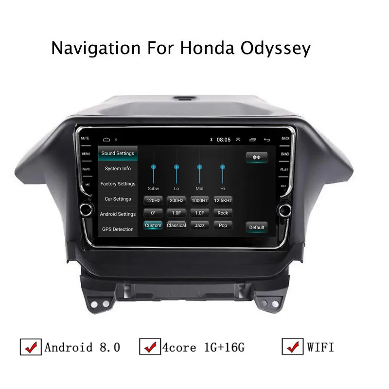 10.1&quot Android 8.1 car GPS navigation For Honda Odyssey 2009 2010 2011 2012-2014 Car Radio Stereo Head Unit Top Accessories | Автомобили