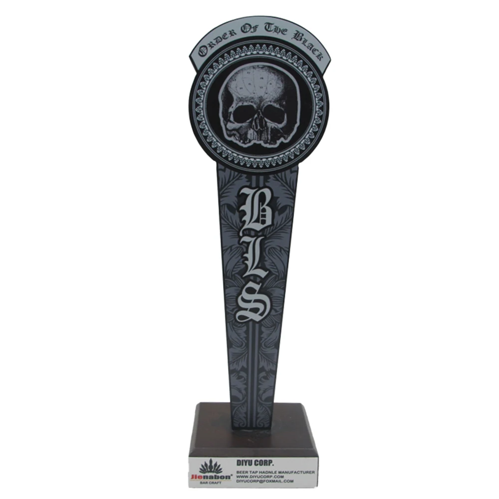 

DY-TH307 The order of Black label muscial beer tap handle