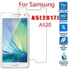 Закаленное стекло 2.5D Arc для Samsung Galaxy A5 2017 A520F, Защита экрана для samsung a5 2017 A5200, стеклянная пленка для телефона с твердостью 9H