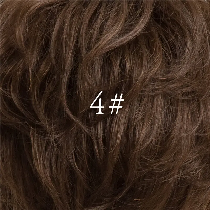 Inhair Cube короткие синтетические парики для женщин натуральные прямые пушистые Многослойные короткие волосы парик с челкой европейский стиль - Цвет: wig002-4