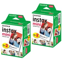 2 packs 40 sheets fuji fujifilm instax mini film blanc for mini liplay 11 9 8 7s 70 90 25 link printer instant camera printer