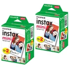 2 упаковки, 40 листов, Fuji Fujifilm Instax Mini Film Blanc для Mini LiPlay 11 9 8 7s 70 90 25