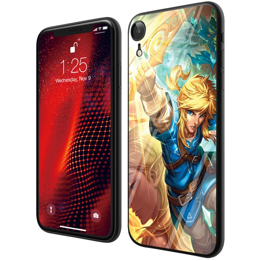 Мягкий чехол Lavaza Legend of Zelda из закаленного стекла для Apple iPhone 6 6 S 7 8 Plus 5 5S SE X XS MAX XR TPU