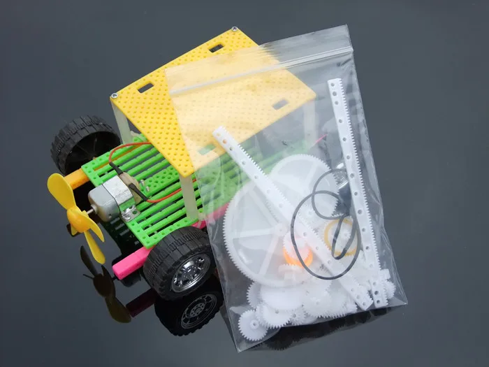 Набор пластиковых шестерен сделай сам 34 шт./лот включает шкив в стойку