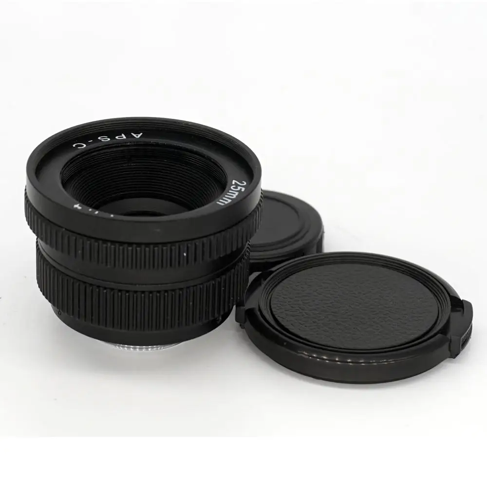 Беззеркальные линзы 25 мм F1.4 C-Mount для фотоаппарата M4/3 FX EOSM N1 P/Q NEX APS-C G1 GF1 GH1 |