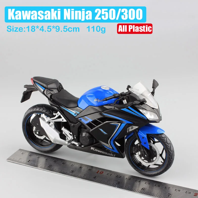 1/12 automaxx 2013 Kawasaki Ninja 250R SE 300 гоночный мотоцикл игрушка спортивный велосипед Литые и