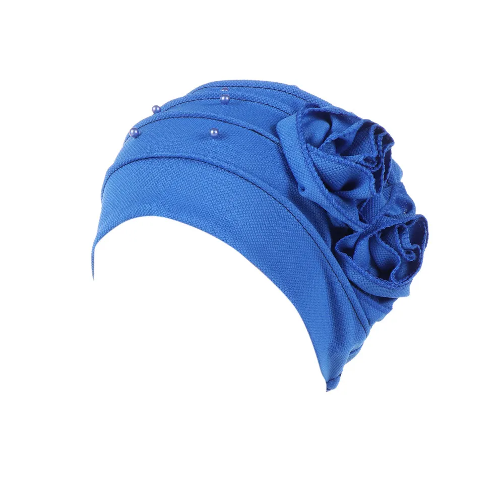 Для женщин Бисер головной убор в Индийском Стиле Мусульманских рюшами Рак шапка Хемо шелковый шарф тюрбан шапочка czapka zimowa зимние шапки для Для женщин женский A415