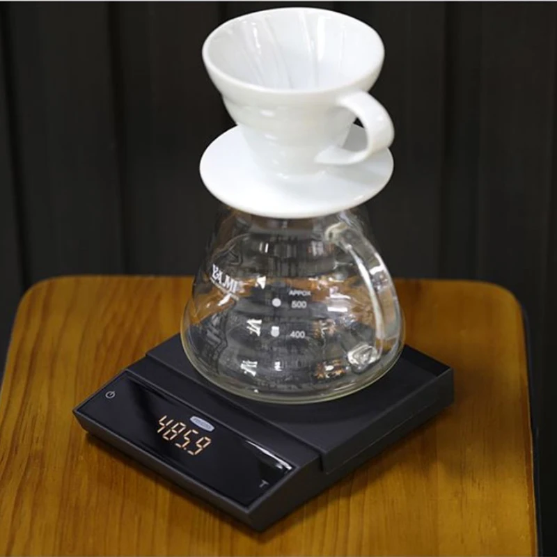 Felicita кофейные весы с Bluetooth, умные цифровые весы для кофе, электронные капельные кофейные весы с таймером