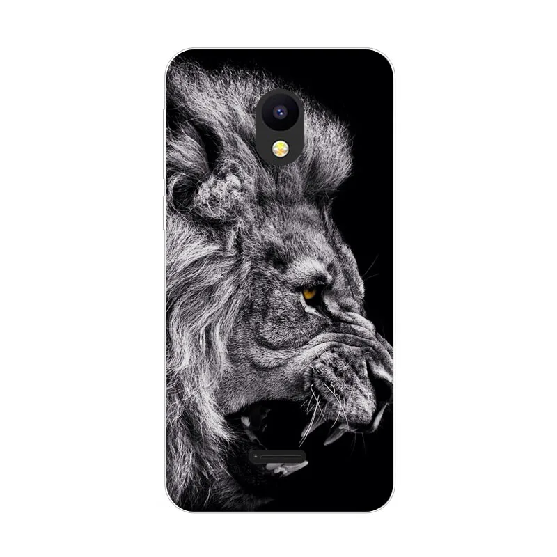 Чехол для meizu c9 pro мягкий чехол из ТПУ с изображением тигра льва Для защитный