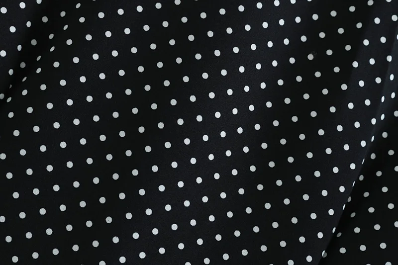 Винтаж стильный Polka Dot комбинезоны Для женщин мода воротник с лацканами, украшенные пуговицами, купальный костюм с шортами Повседневное боди Femme