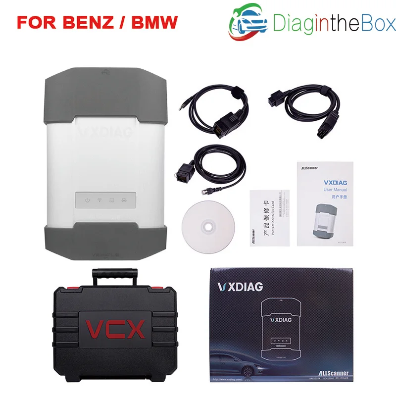 100% Оригинальный ALLSCANNER VXDIAG мульти диагностический инструмент для Benz/bmw мощный чем