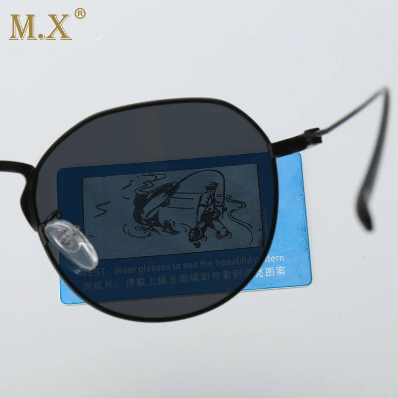 Очки солнцезащитные женские винтажные круглые зеркальные поляризационные