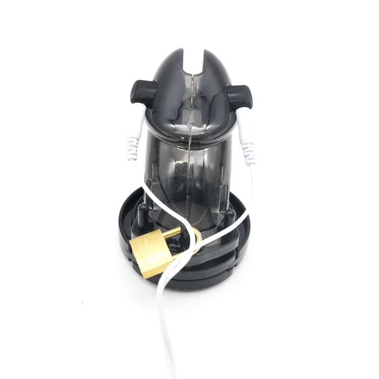 Happygo мужской электро прибор целомудрия Corona клетка для петуха с 5 Размеры кольцо