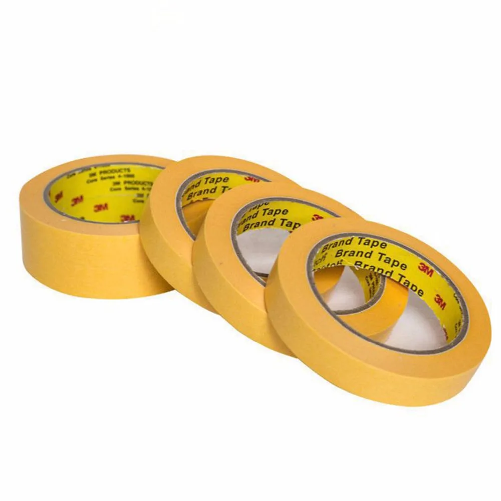 

30mmx164ft 3M244 High Temperature Masking Tape For Automotive Car Painting Refinish And Electronic Protection Maski