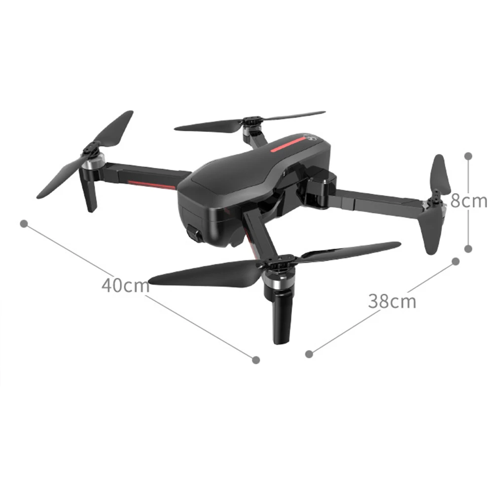 CSJ X7 складной Дрон с GPS 4 K HD 5G экран Трансмиссия бесщеточный Квадрокоптер