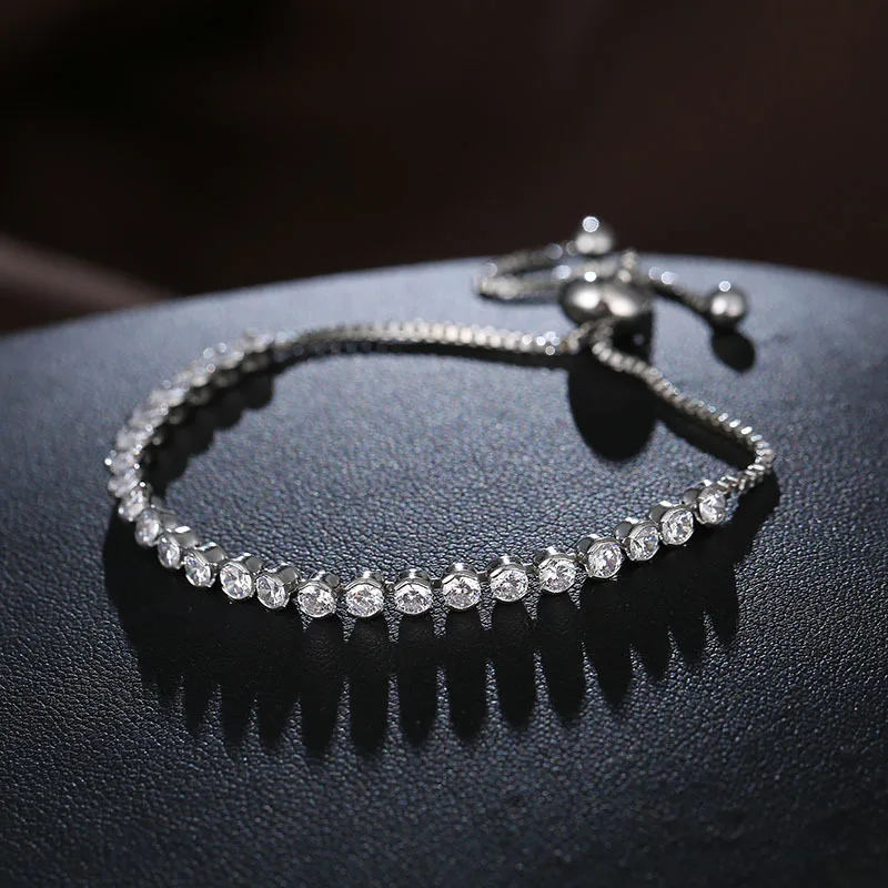 Новые Очаровательные бусы из кристаллов swarovski браслет для женщин подлинные ювелирные изделия прекрасный подарок для девушки