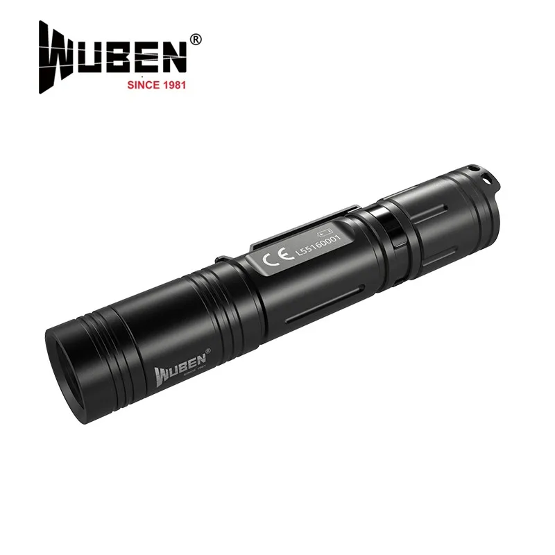 Wuben L50 USB перезаряжаемые фонарик CREE XP L2 Светодиодный max 1200 люмен луч расстоянии 200 м
