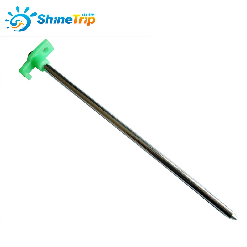 ShineTrip 4 шт. уличный кемпинговый гвоздь для палатки пляжный крючок стальной