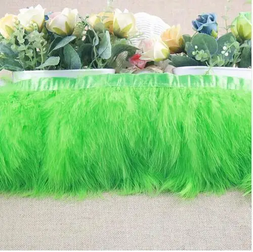 Оптовая продажа высокое качество натуральный 2 ярдов Турция страусиное перо