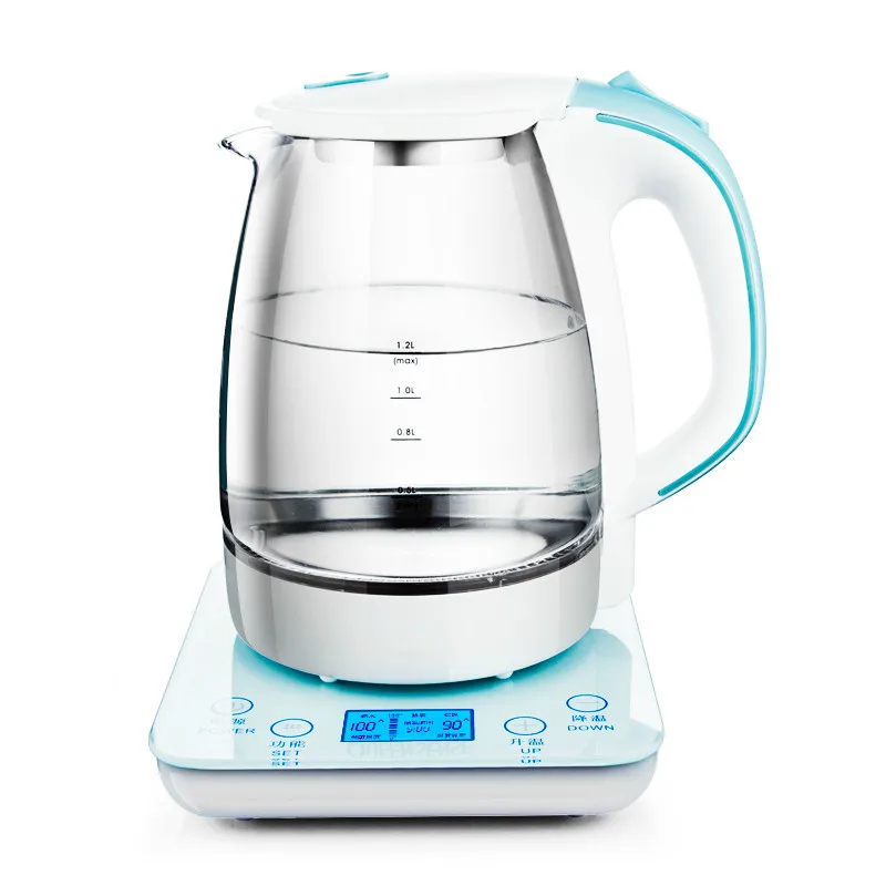 Electric kettle Insulated glass electric baby thermostat Overheat Protection | Бытовая техника