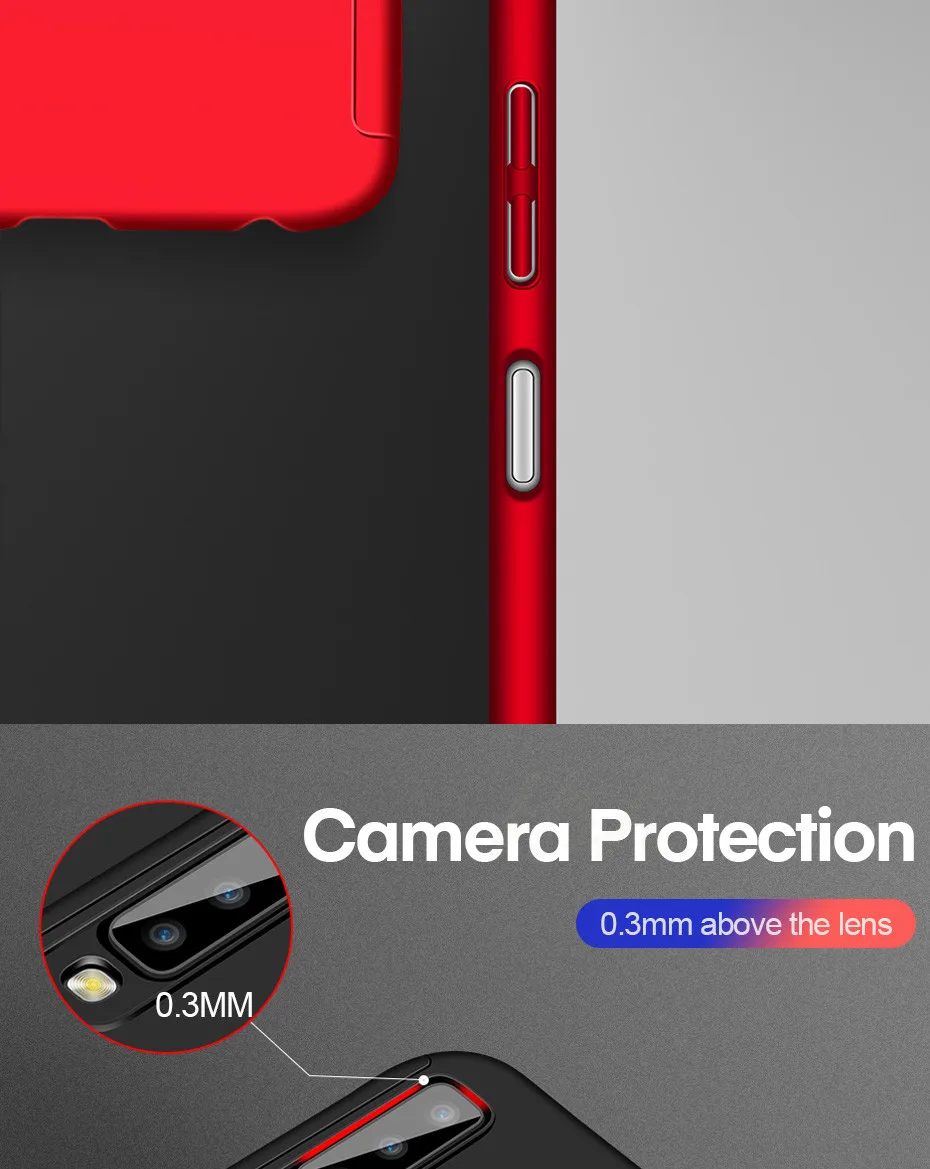 Роскошные 360 Полное покрытие чехол для samsung Galaxy A8 A6 плюс Защитный чехол для Galaxy J4 J6 J8 A7 A5 A3 чехол для телефона