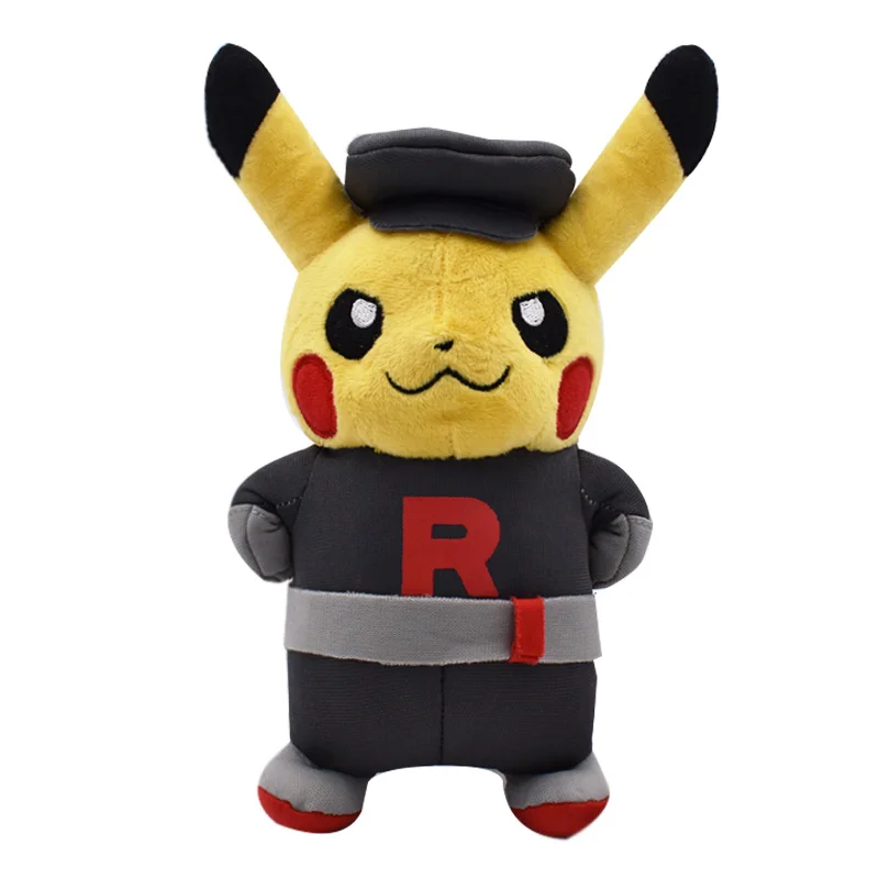 F 20 см Стиль 6 Аниме Пикачу Косплэй Team Rocket магмой Aqua с изображением галактики плазмы, плюшевые игрушки, мягкие плюшевые игрушки куклы - Цвет: F