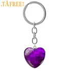 Классический элегантный брелок для ключей TAFREE с фиолетовыми кристаллами, фотосессия, брелок для автомобиля, Фэнтезийный Шарм, женский подарок, ювелирные изделия H58