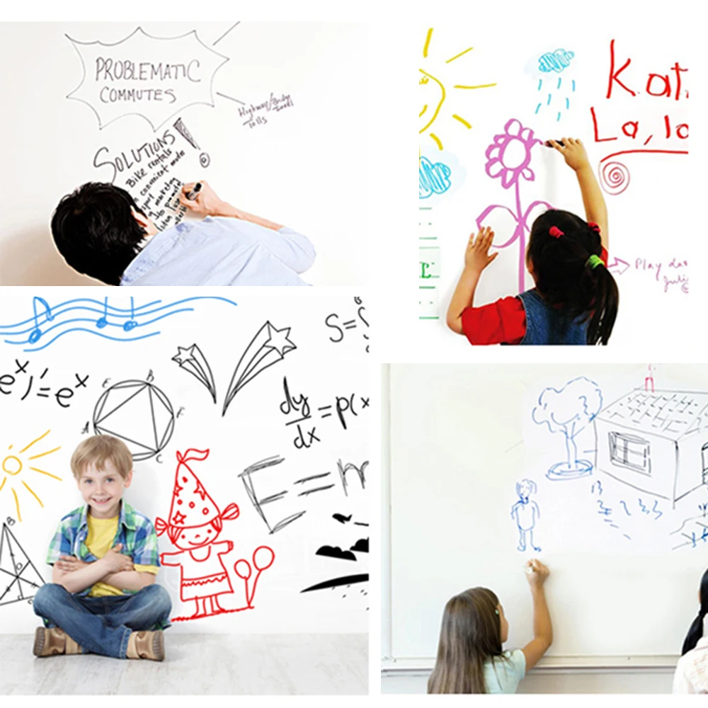 SUNICE белая доска с одной стороны самоклеющиеся наклейки написание заметок для