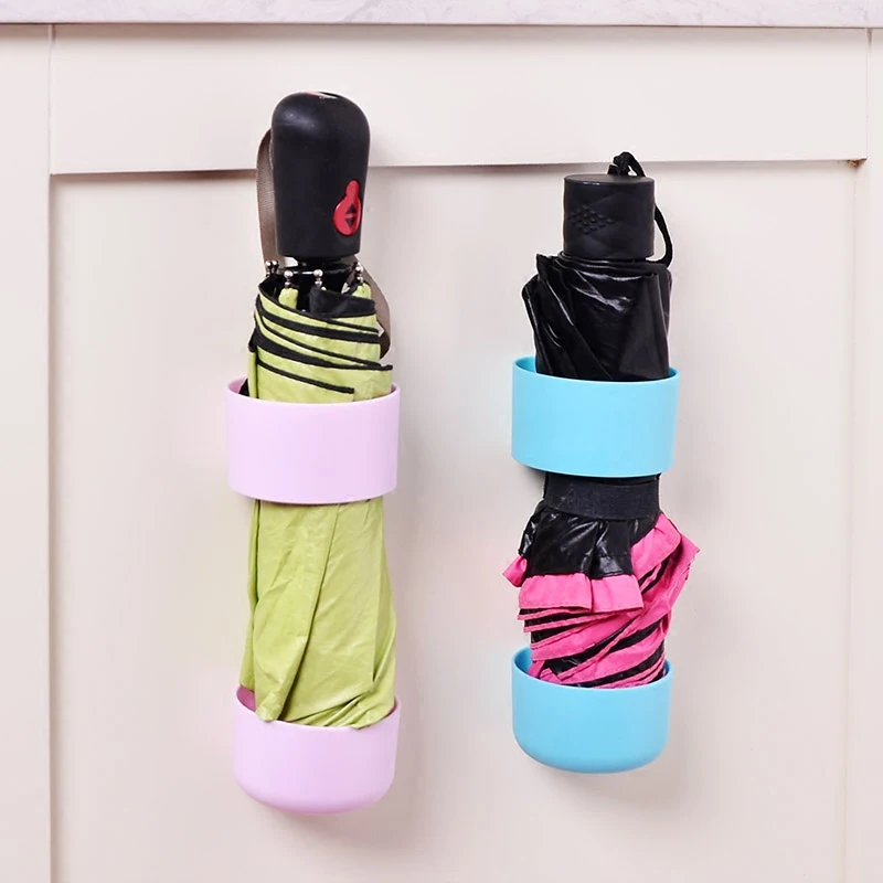 Держатель для зонтика 3 цвета органайзер настенная вешалка зонта ванной комнаты