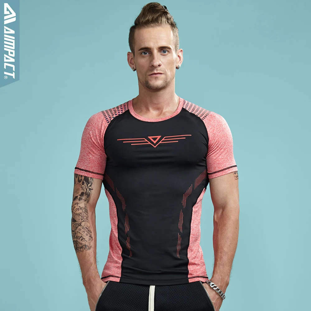 Aimpact новинка 2018 года мужская модель модные сексуальные облегающие тренировочные