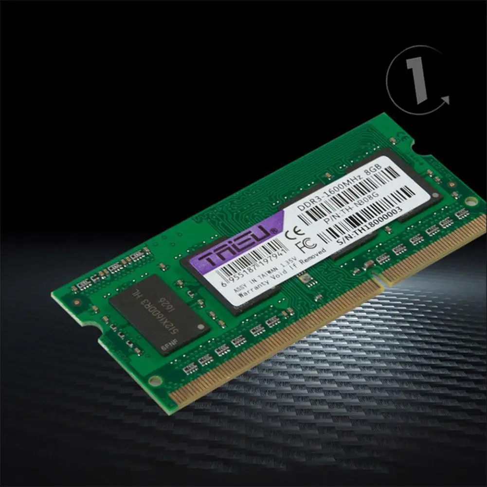 Оперативная память для ноутбука TAISU 2 ГБ 4 8 DDR3 1600 МГц|Оперативная память| |