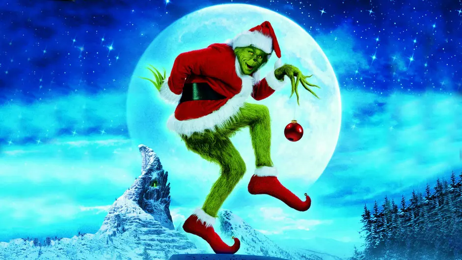 Grinch Moon ночной фон высокого качества с компьютерной печатью на день рождения