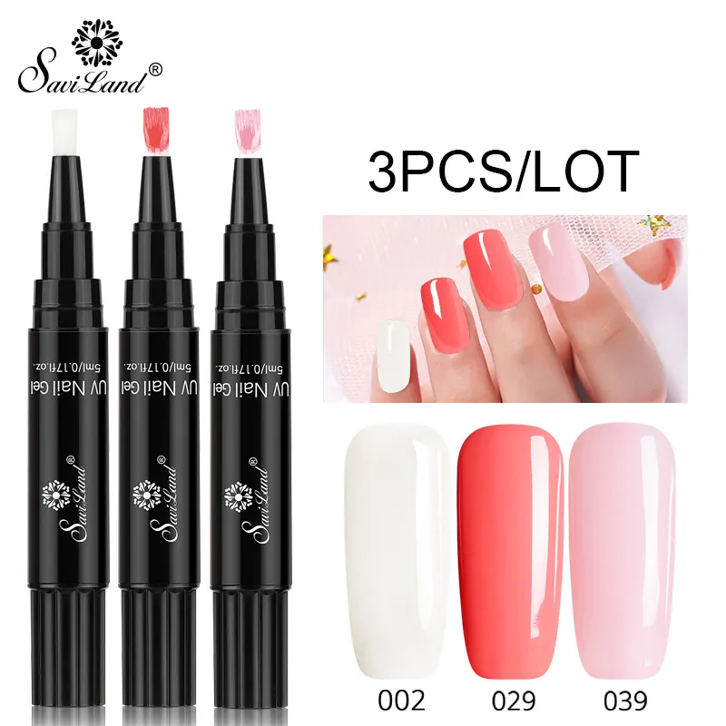 002 n 029 n 039 Soak off 3 шт./лот 3 в 1 гель для ногтей Лаки Ручка лак гель для ногтей one step лак Гибридный 60 Цвета УФ Гель-лак для нейл-арта инструменты - Цвет: 002 n 029 n 039