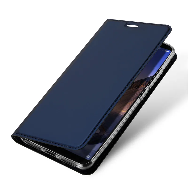 DUX DUCIS для Xiaomi mi Max 3 Pro Чехол макс класса люкс из искусственной кожи + ТПУ откидной