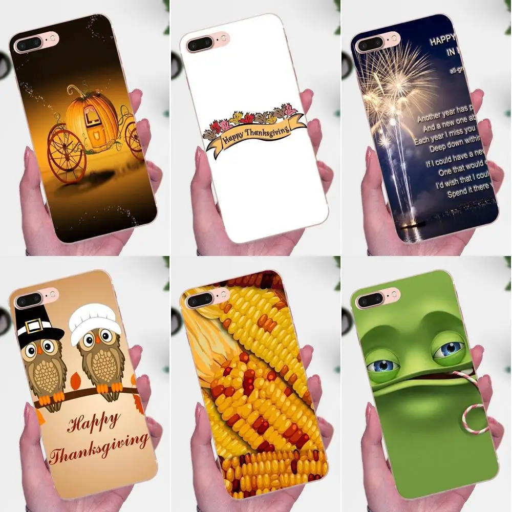 ТПУ новое поступление с Днем Благодарения для Apple iPhone 4 4S 5 5C 5S SE 6 6S 7 8 Plus X XS Max XR |