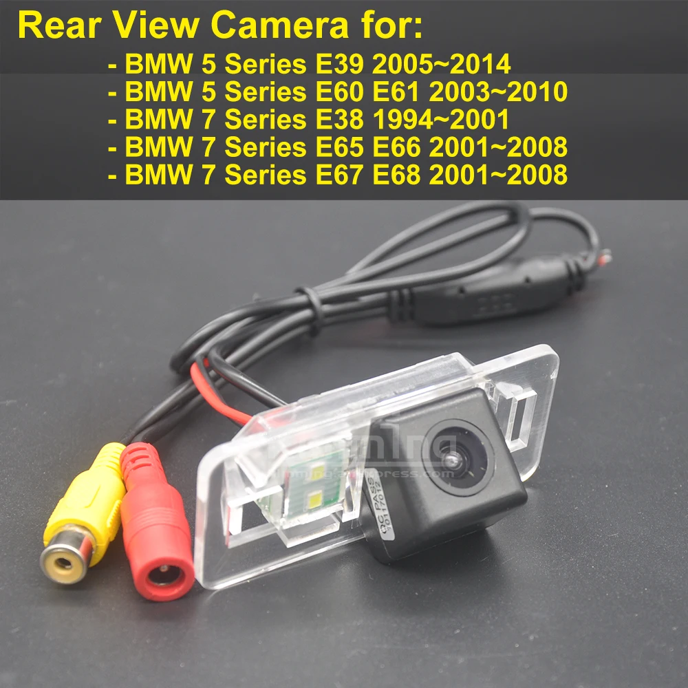 

Car Rear View Camera for BMW 5 Series E39 E60 E61 7 Series E38 E65 E66 E67 E68 Wireless Reversing Parking Backup Camera HD CCD