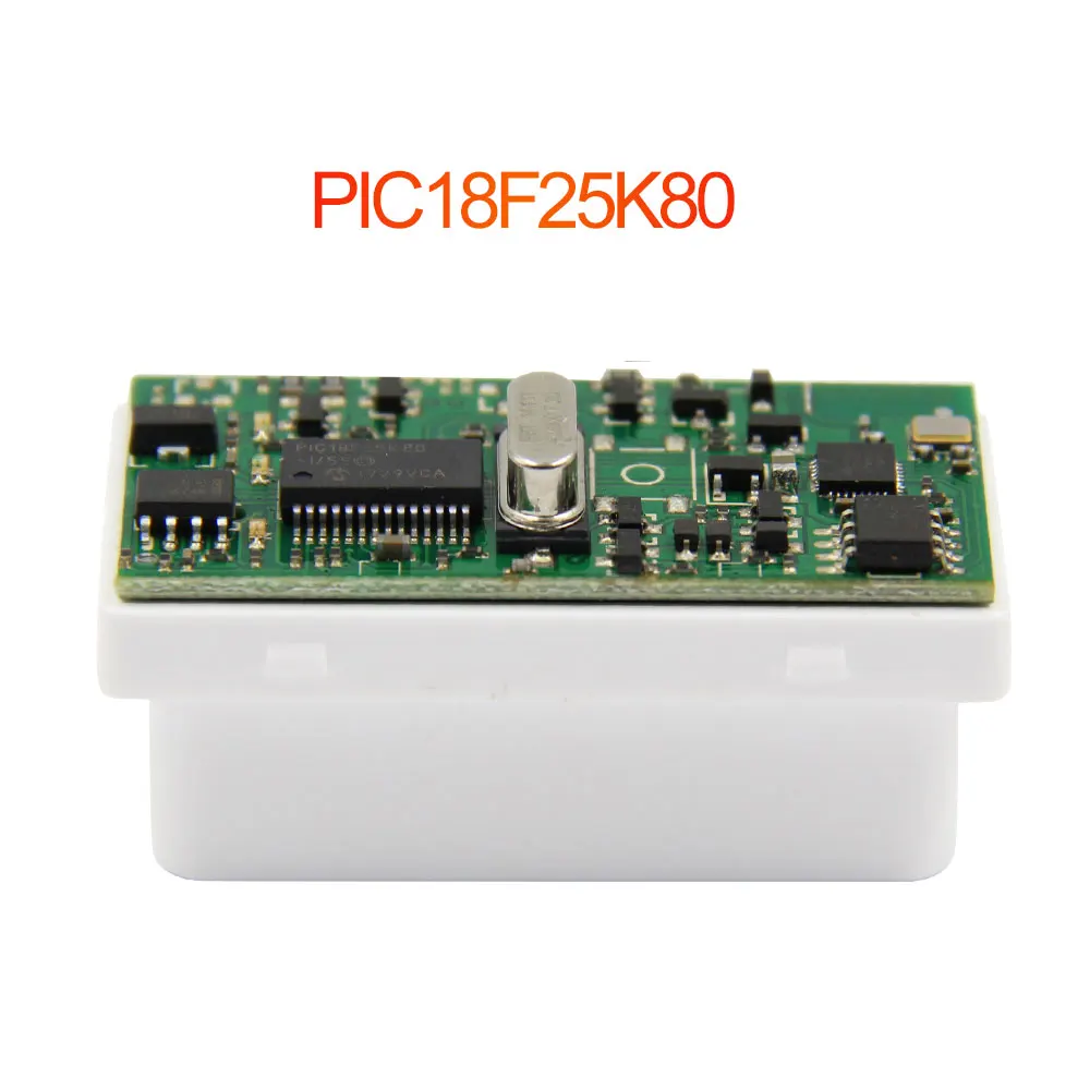 white-bt OBD2 elm327 V1.5 PIC18F25K80 obd2 сканер для автомобилей ELM327 bluetooth адаптер автомобильный диагностический сканер - Цвет: white-bt