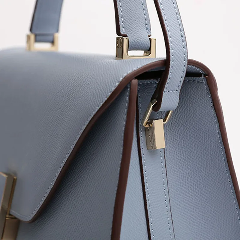 Брендовая женская сумка-мессенджер из натуральной кожи Высококачественная