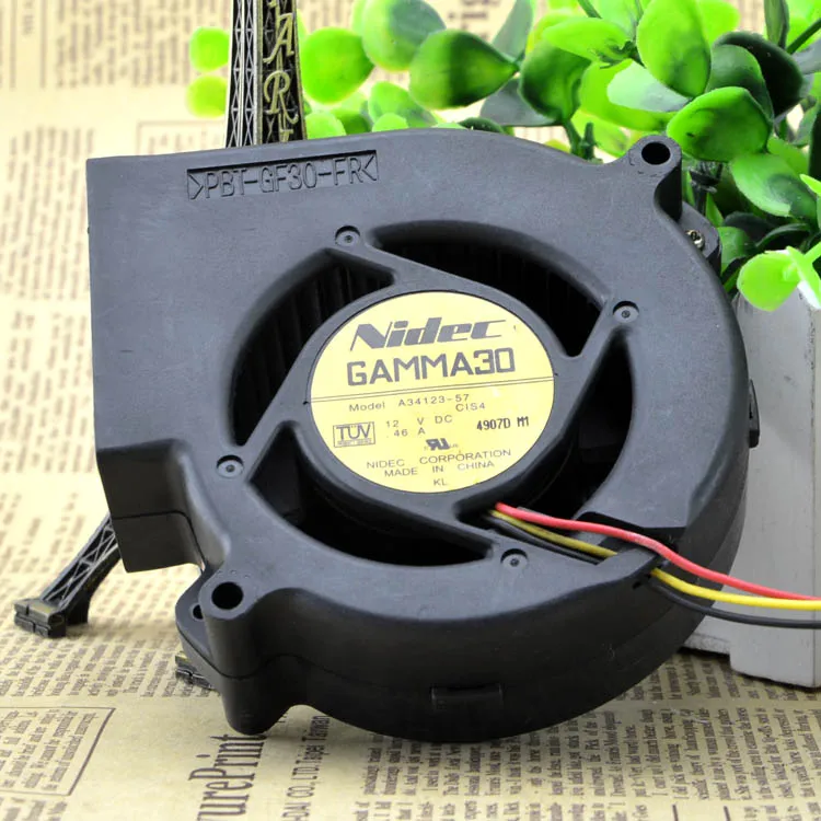 Бесплатная доставка. WS - C3550-24 9733 12 v 0 46 A вентилятор охлаждения Nidec A34123-57 |